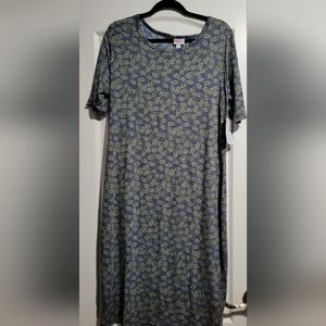 LuLaRoe Julia dress. NWT. Size 2XL.